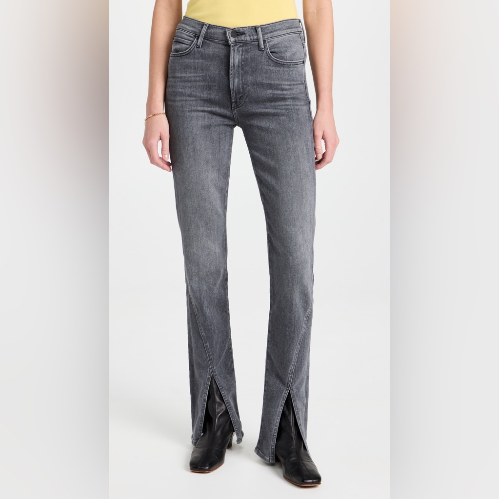 Mother The Rascal Sliced Up Heel Jeans In Digging Up Dirt Size 26